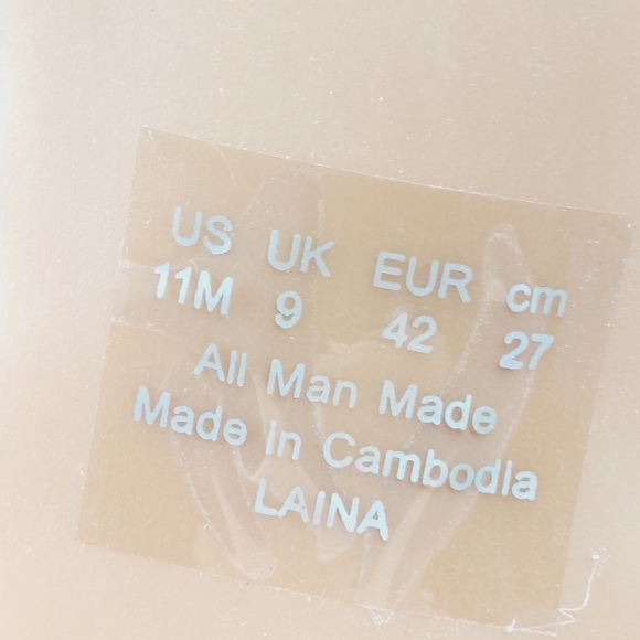 New Franco Sarto Laina Beige  Block Heel Strappy Sandal V726 - Picture 11 of 12